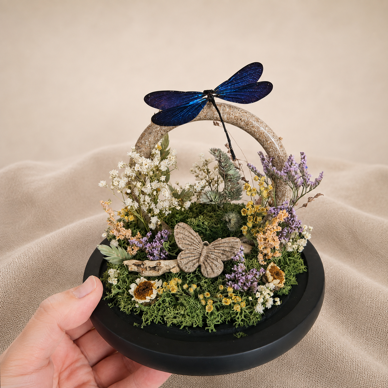 Herinneringsstolp epoxy ring
