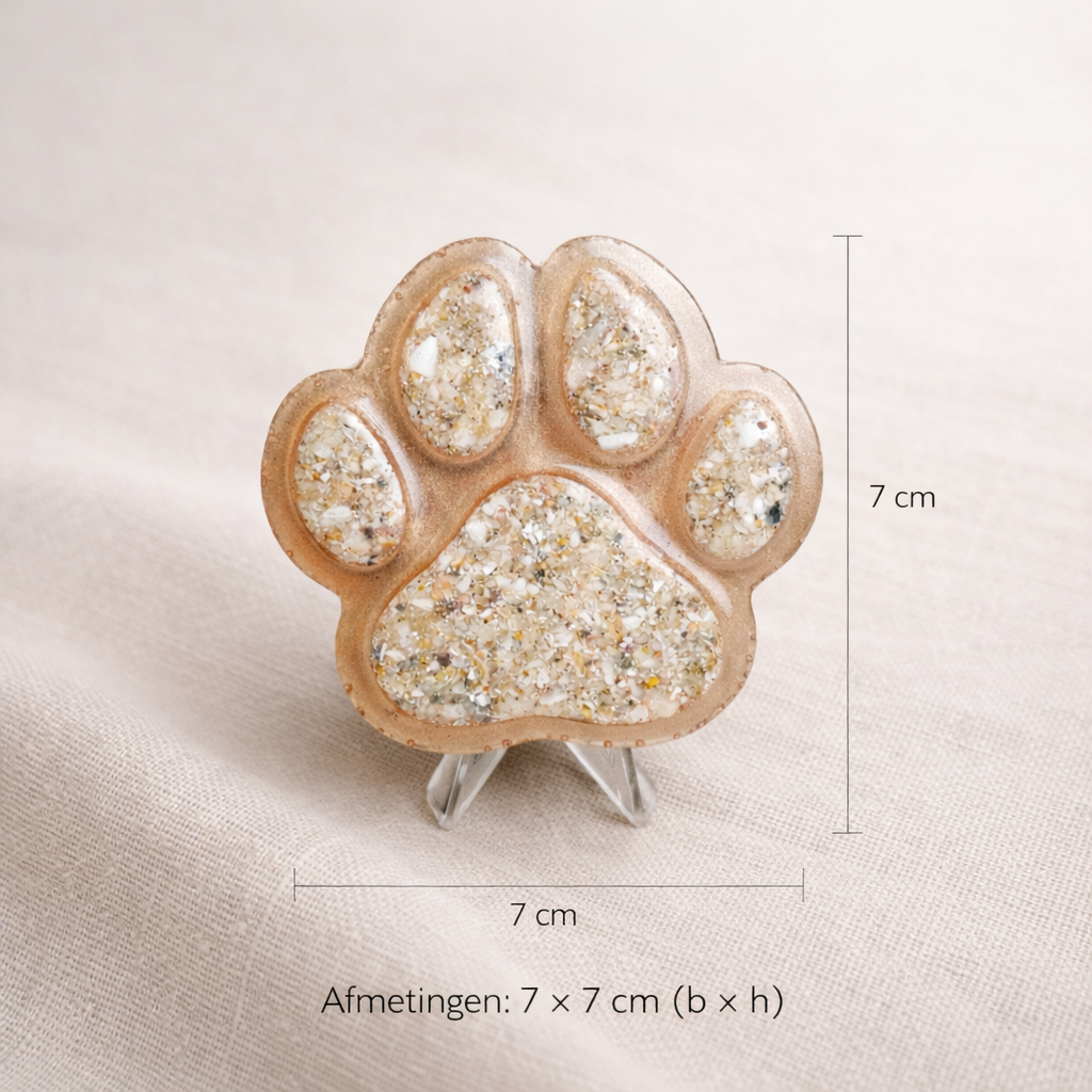 Kattenpootje van Epoxy – Volledig Gepersonaliseerd