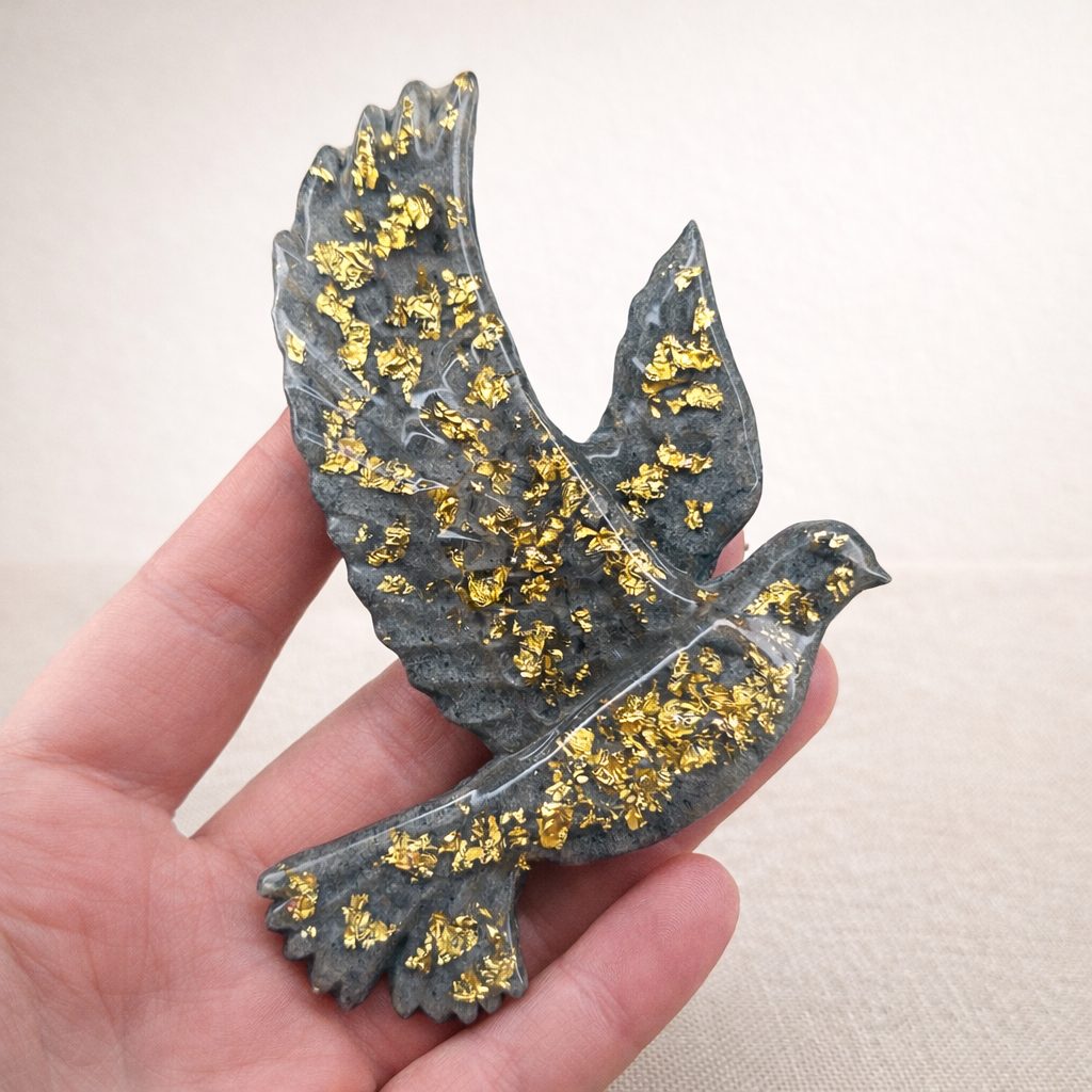 Herinneringsduif van epoxy - Volledig Gepersonaliseerd